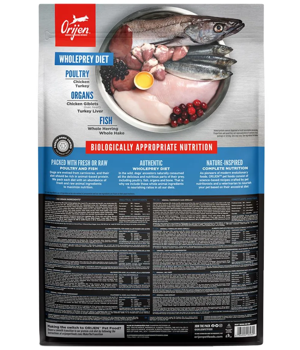 Orijen Trockenfutter Hund - ™ Trockenfutter für Hunde Original