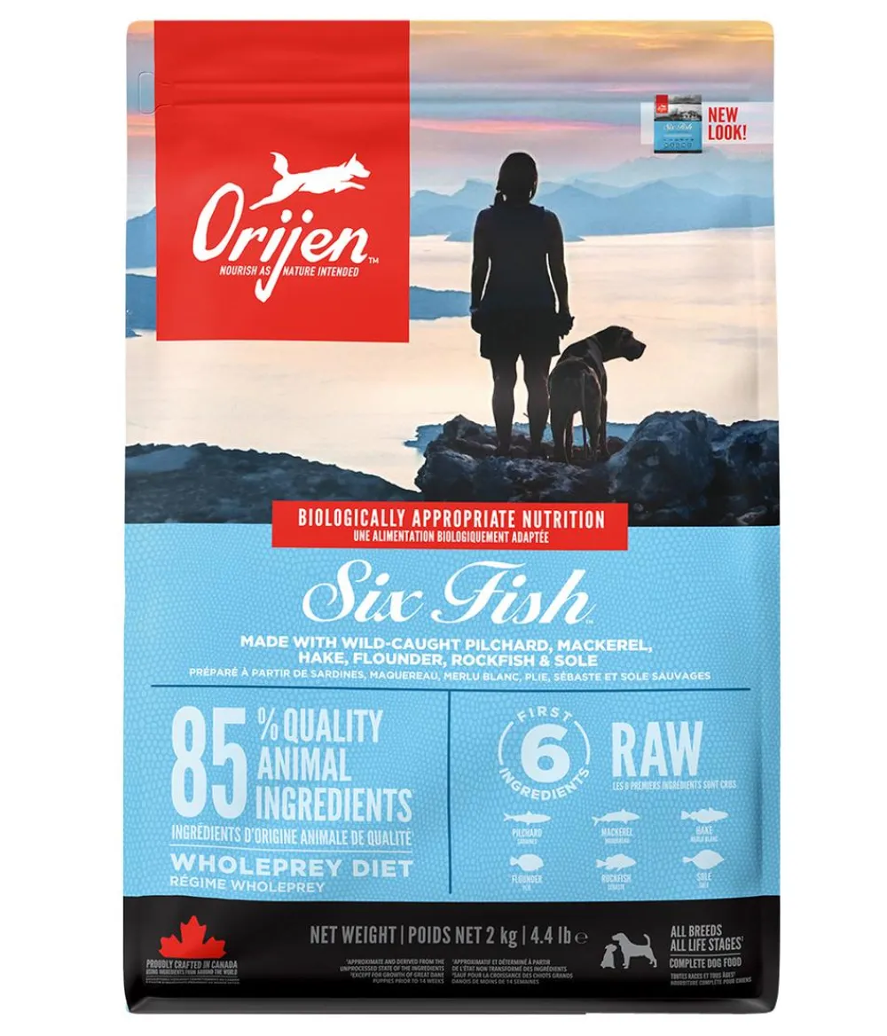 Orijen ™ Trockenfutter für Hunde Six Fish New