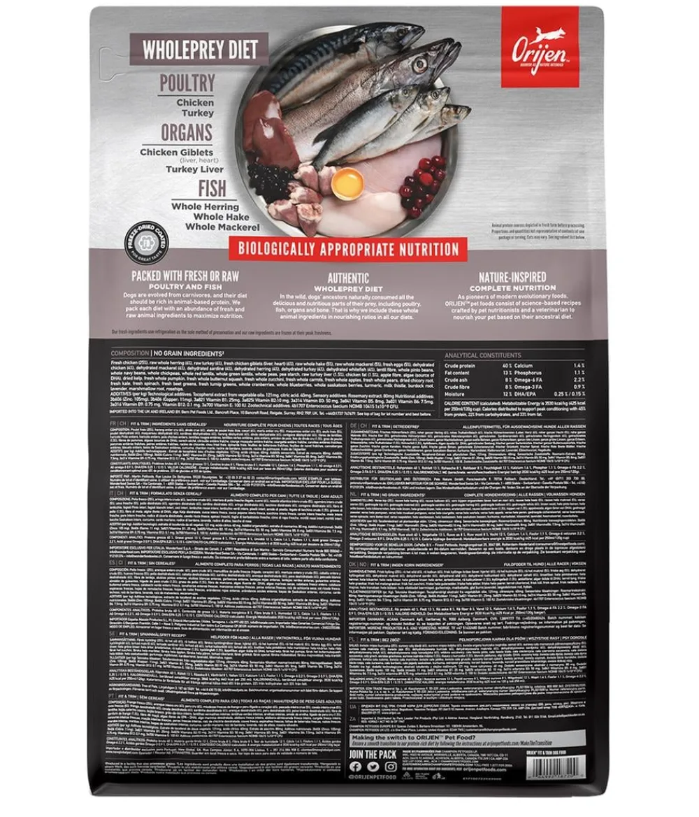 Orijen Trockenfutter Hund - ™ Trockenfutter für Hunde Fit & Trim