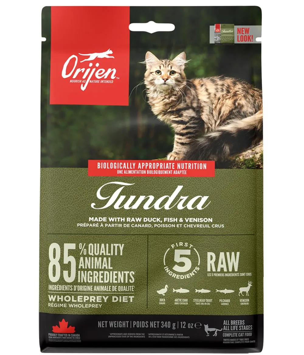 Orijen Trockenfutter Katze > ™ Trockenfutter für Katzen Tundra