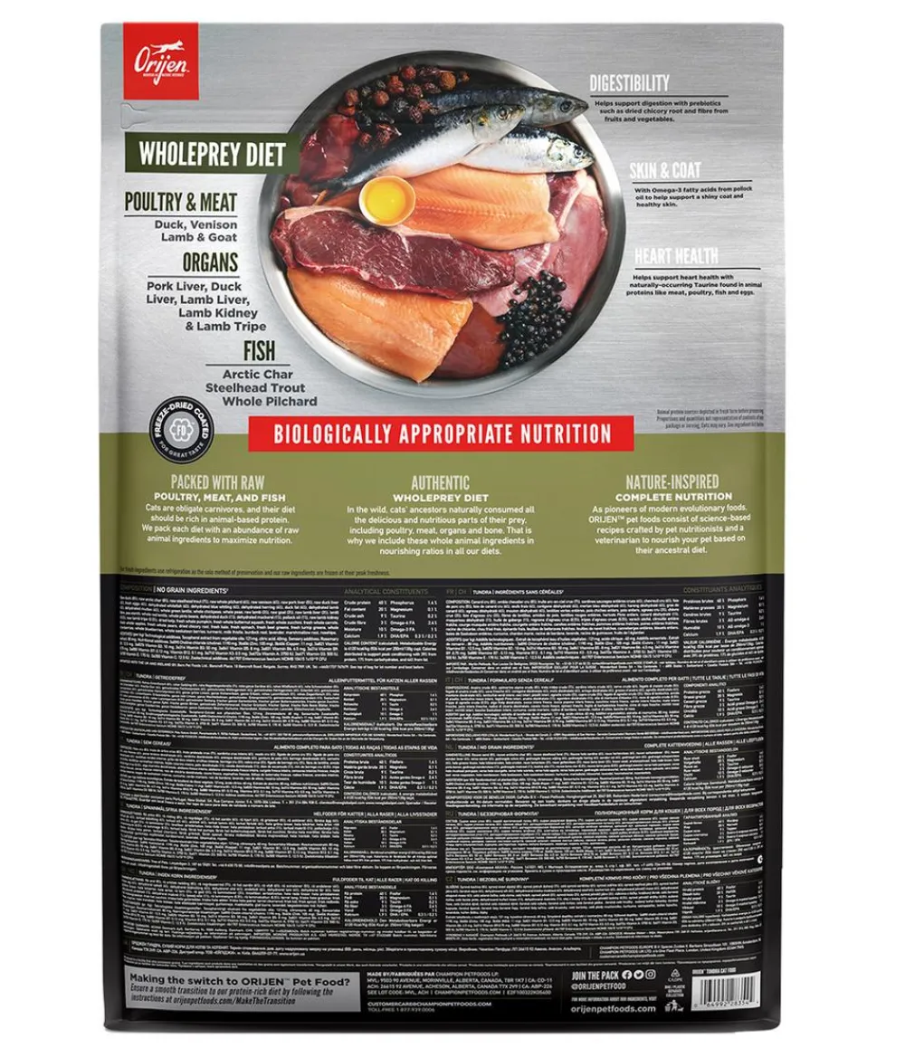 Orijen Trockenfutter Katze - ™ Trockenfutter für Katzen Regional Red