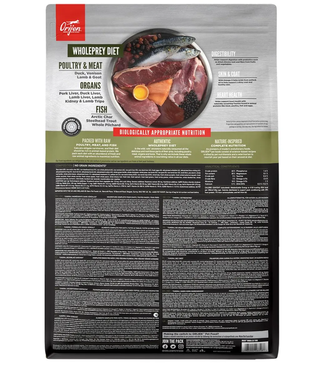 Orijen Trockenfutter Katze - ™ Trockenfutter für Katzen Tundra