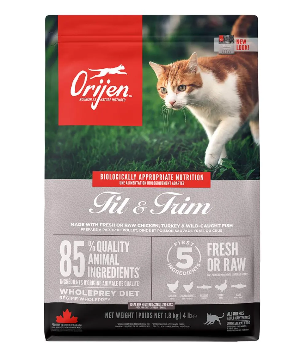 Orijen Trockenfutter Katze > ™ Trockenfutter für Katzen Fit & Trim