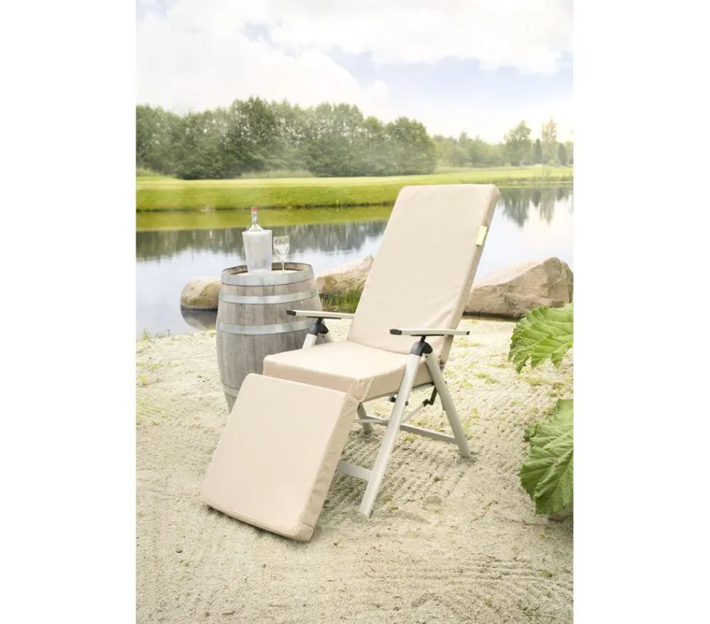 Outbag Outdoor Gartenstuhl-Auflage Relax Plus, ca. B50/H5/T180 cm Hellbraun Sale