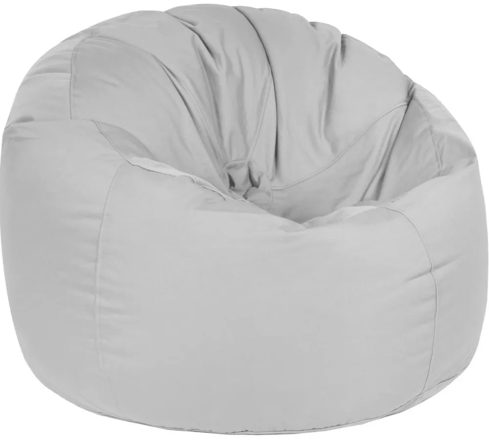 Outbag Sitzsäcke - Outdoor-Sitzsack Donut Plus, ca. Ø90/H75 cm Hellgrau