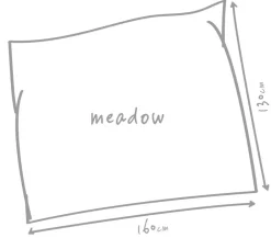 Outbag Sitzsäcke > Outdoor-Sitzsack Meadow Plus, ca. B160/T130 cm