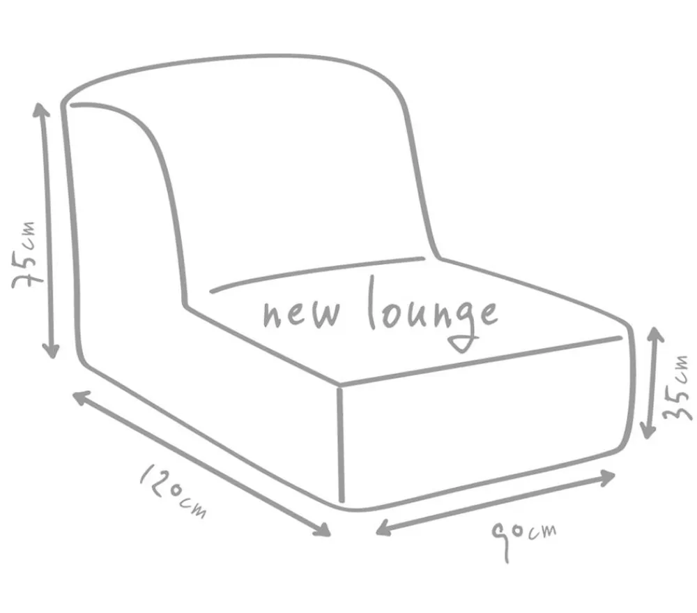 Outbag Sitzsäcke > Outdoor-Sitzsack Newlounge Plus, ca. B90/H75/T120 cm