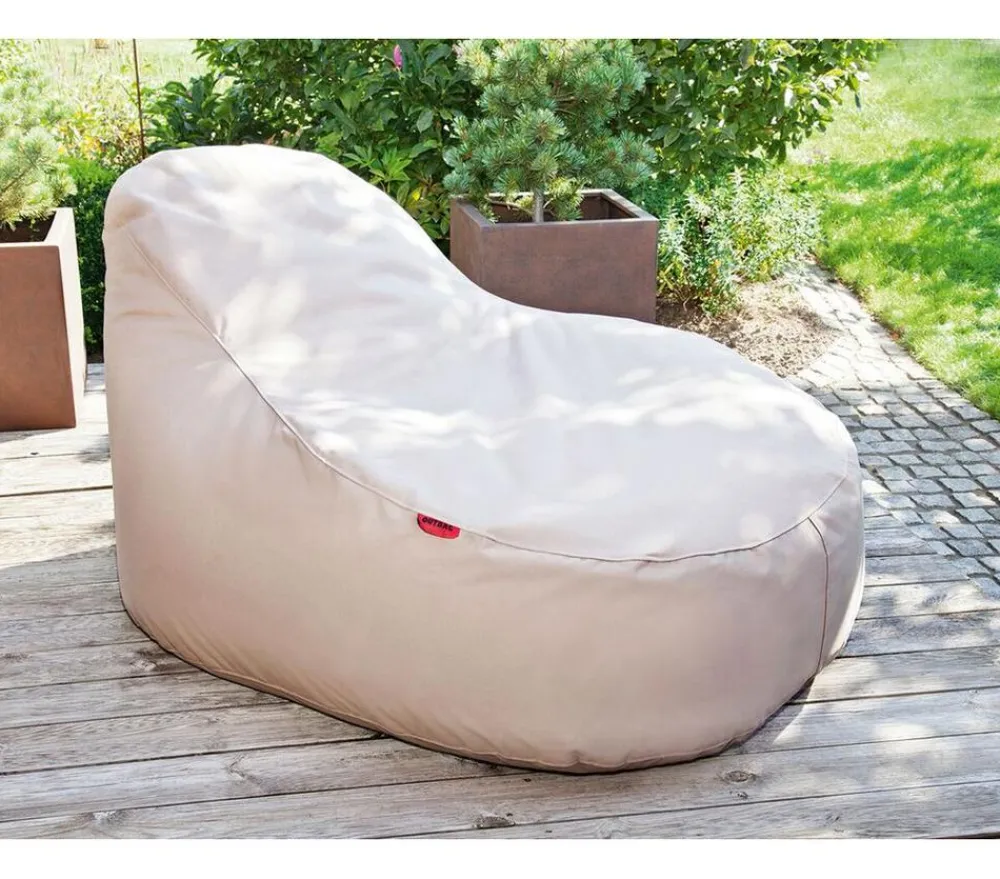 Outbag Outdoor-Sitzsack Slope XL Plus, ca. B115/H80/T140 cm Hellbraun Outlet