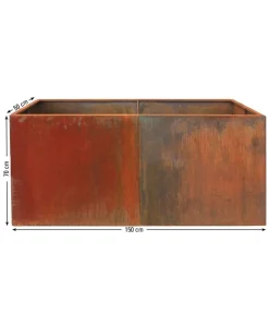 palatino Hochbeete & Frühbeete > Cortenstahl-Hochbeet Urban