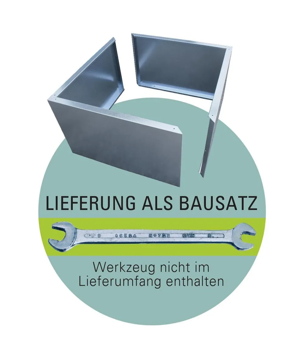 palatino Hochbeete & Frühbeete > Cortenstahl-Pflanzgefäß Nora
