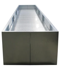 palatino Hochbeete & Frühbeete > Cortenstahl-Pflanzgefäß Urban mit Zwischenboden, rechteckig, , ca. B200/H70/T100 cm