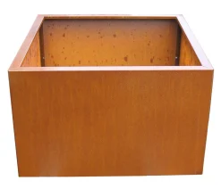 palatino Pflanzkübel & Blumenkästen|Blumentöpfe & Übertöpfe > Cortenstahl-Pflanzgefäß Clara, ca. B80/H50/T80 cm