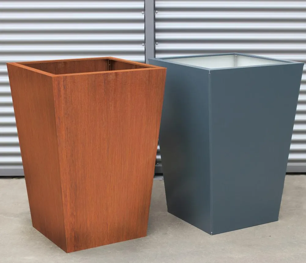 palatino Pflanzkübel & Blumenkästen|Hochbeete & Frühbeete > Stahlblech-Pflanzgefäß Max, , ca. B68/H100/T68 cm