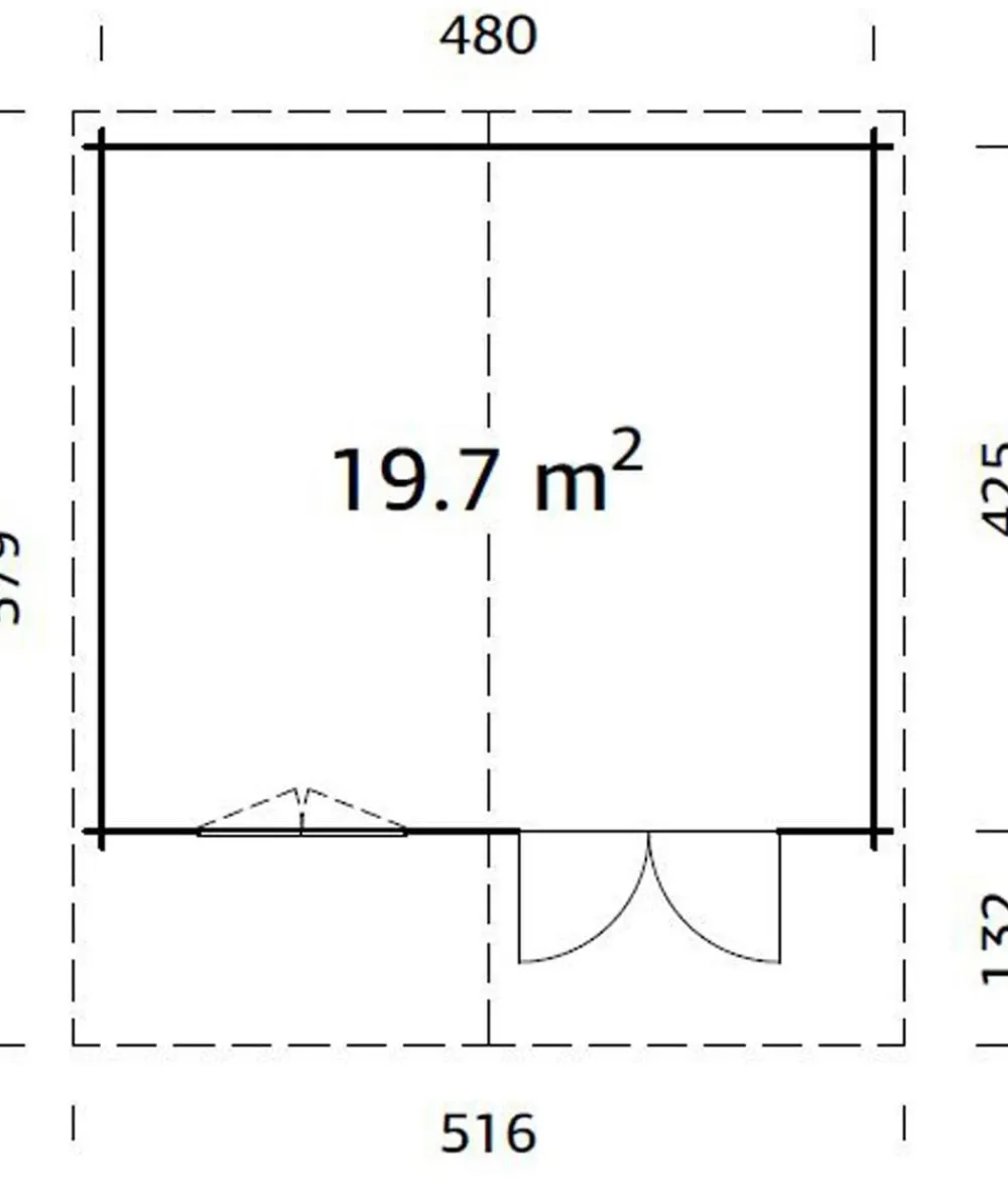 Palmako Gartenhäuser & Gerätehäuser > Gartenhaus Britta
