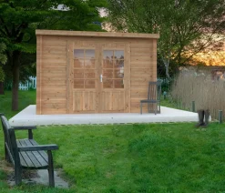 Palmako Gartenhaus Ella Braun Outlet