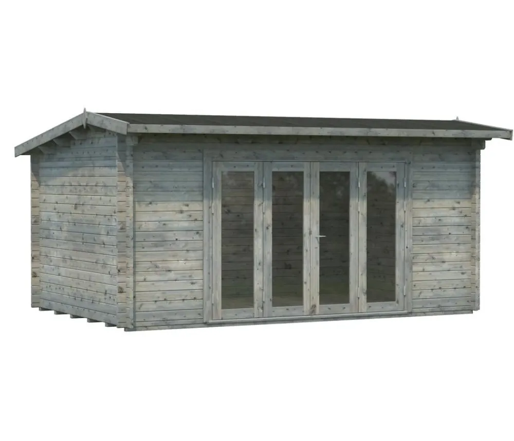 Palmako Gartenhaus Ines, ca. B524/H249/T379 cm Grau Online