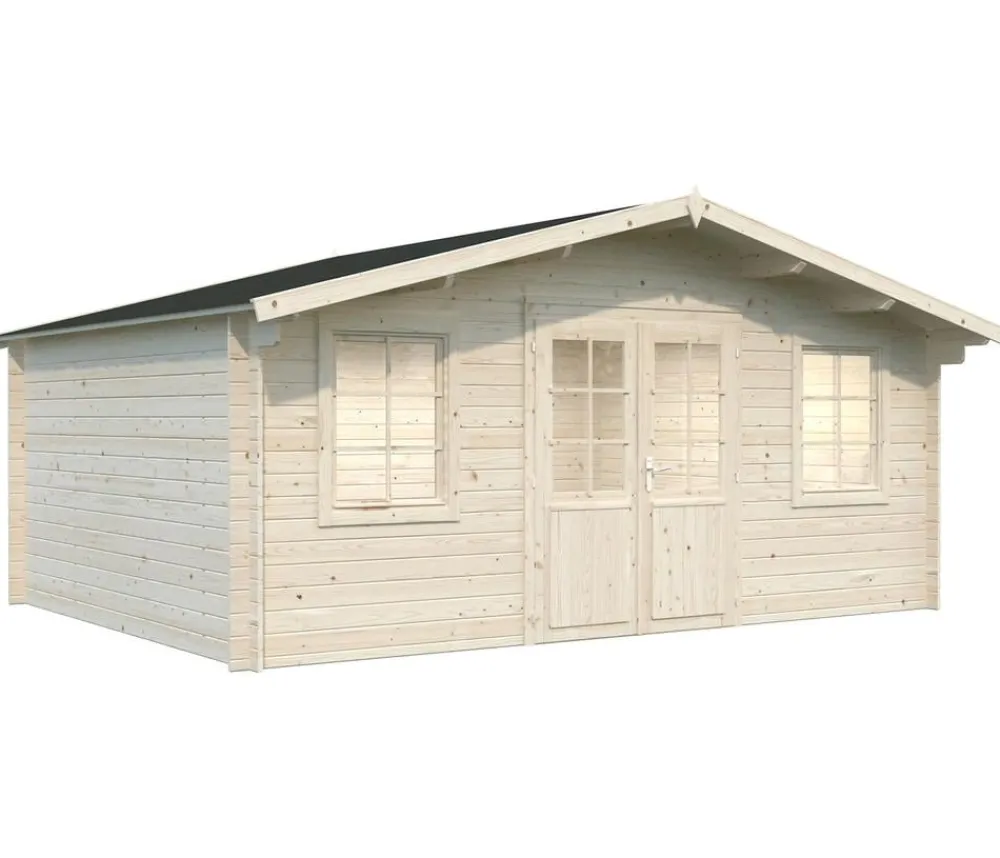 Palmako Gartenhaus Klara, ca. B518/H245/T424 cm Beige Outlet
