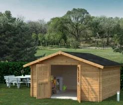 Palmako Gartenhaus Lotta Braun Discount