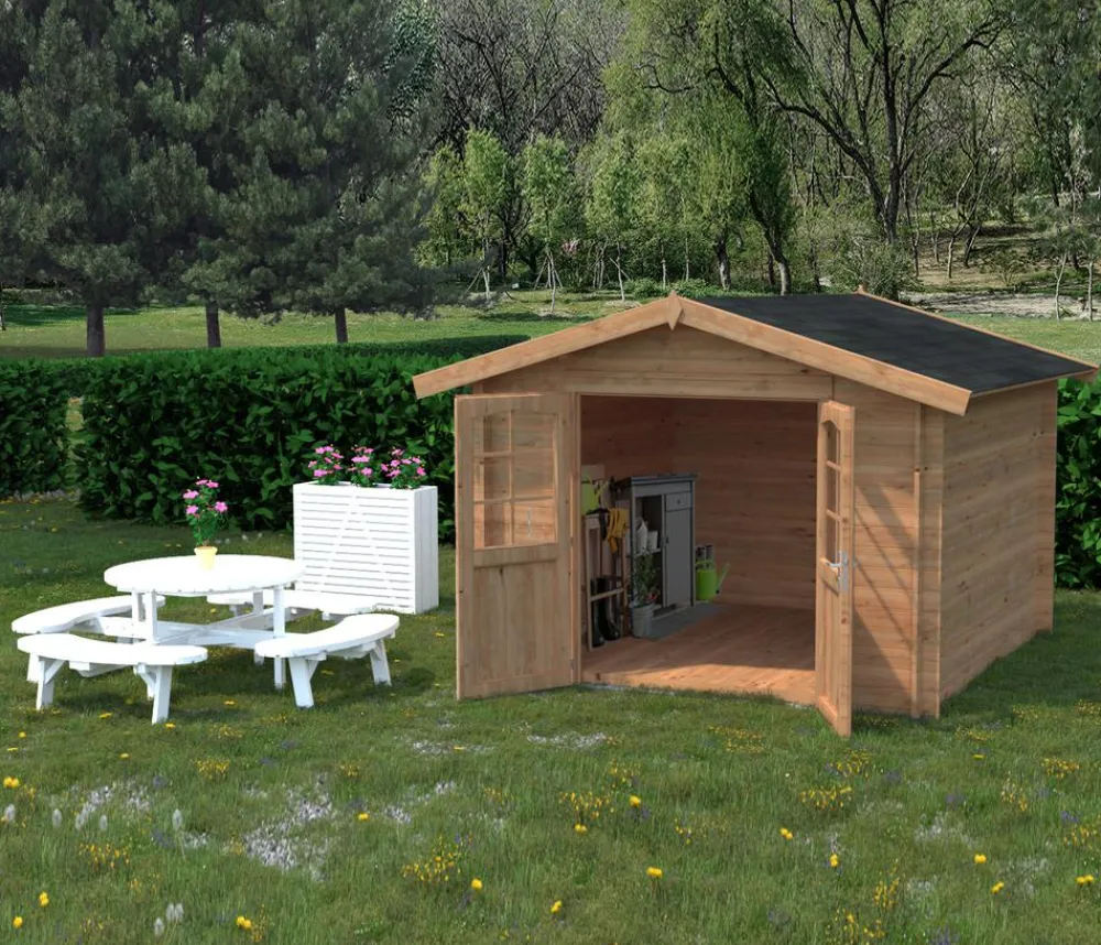 Palmako Gartenhäuser & Gerätehäuser - Gartenhaus Lotta Braun
