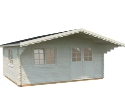 Palmako Gartenhaus Sally, ca. B576/H267/T560 cm Beige Hot