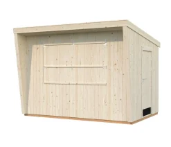 Palmako Gartenhäuser & Gerätehäuser - Marktstand Kira, ca. B355/H264/T290 cm Natur