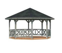 Palmako Pavillon Betty Grau New