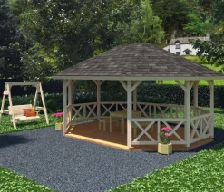 Palmako Pavillon Betty ca. B701/H362/T551 cm Beige Outlet