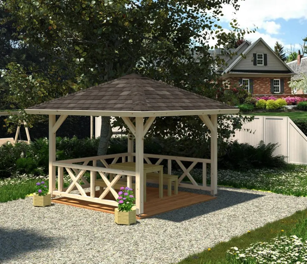 Palmako Pavillons > Pavillon Betty, ca. B386/H323/T386 cm