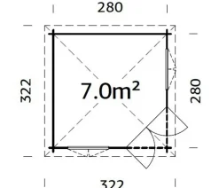 Palmako Pavillons - Pavillon Melanie Braun