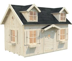 Palmako Gartenspielgeräte - Spielhaus Marie, ca. B320/H220/T221 cm Natur