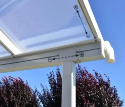 Palram Pergolen > Terassenüberdachung Sierra, ca. B224,5/H300/T228 cm