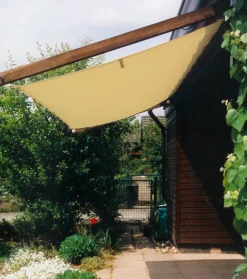 Peddy Shield Sonnensegel, rechteckig, ca. B330/T200 cm Beige Outlet