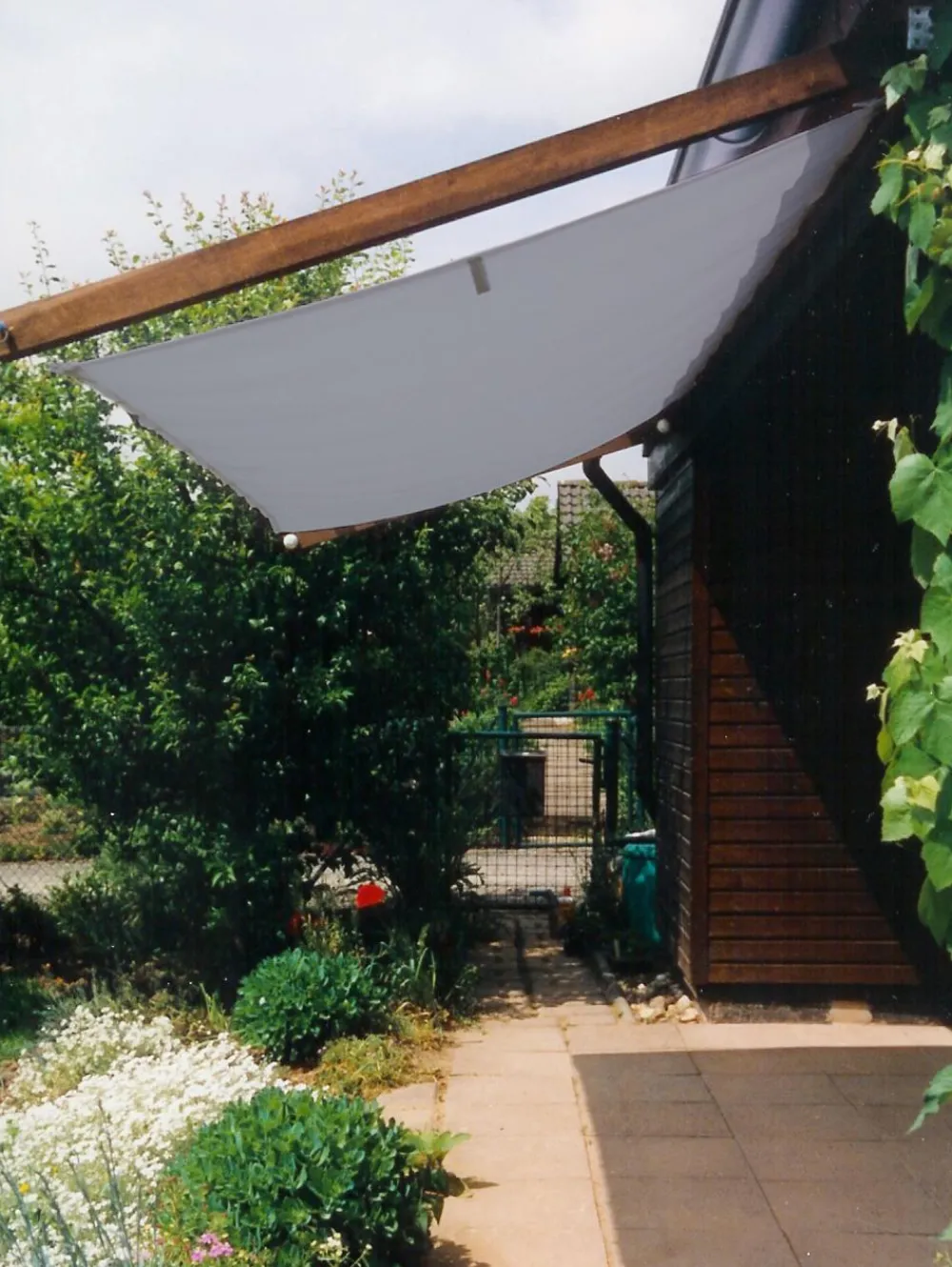 Peddy Shield Sonnensegel - Sonnensegel, rechteckig, ca. B420/T140 cm Grau