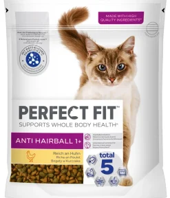 Perfect Fit® Trockenfutter für Katzen Antihaarball, Adult 1+, Huhn, 750 g Best