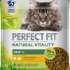 Perfect Fit® Trockenfutter Katze - Trockenfutter für Katzen, Adult 1+, Huhn & Truthahn, 650 g