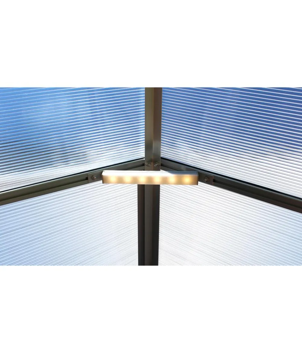 Pergart Gewächshaus Zubehör - LED Leuchte Warmweiß