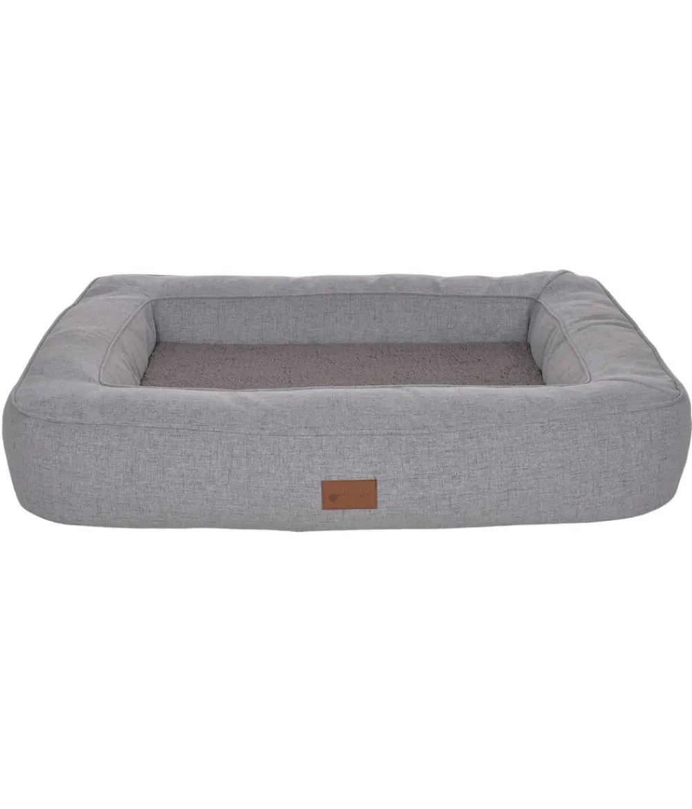 petlando® Orthopädisches Hundebett ia Ortho, rechteckig Grau New