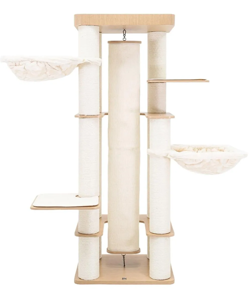 Petrebels Kratzbaum Orion 189 braun, ca. B70/H189/T60 cm Hellbraun Best
