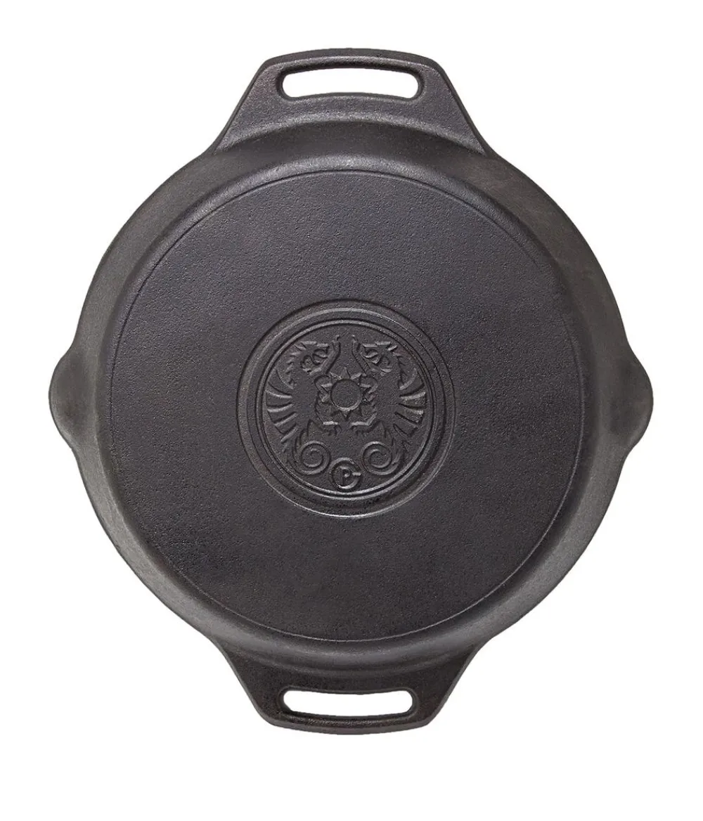 Petromax Feuerpfanne FP35-H mit Henkeln, ca. B41,3/H5/T37 cm Schwarz Outlet