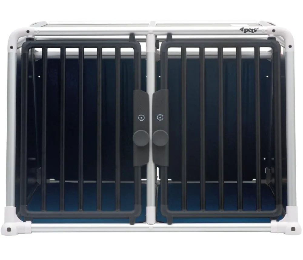 4pets® Hundetransportboxen > Hundetransportbox ECO BLACK 22