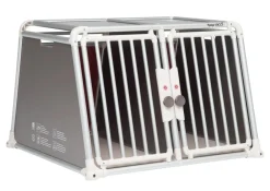 4pets® Hundetransportbox ECO Line 22 Grau Outlet