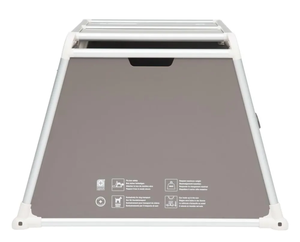 4pets® Hundetransportbox ECO Line 22 Grau Outlet