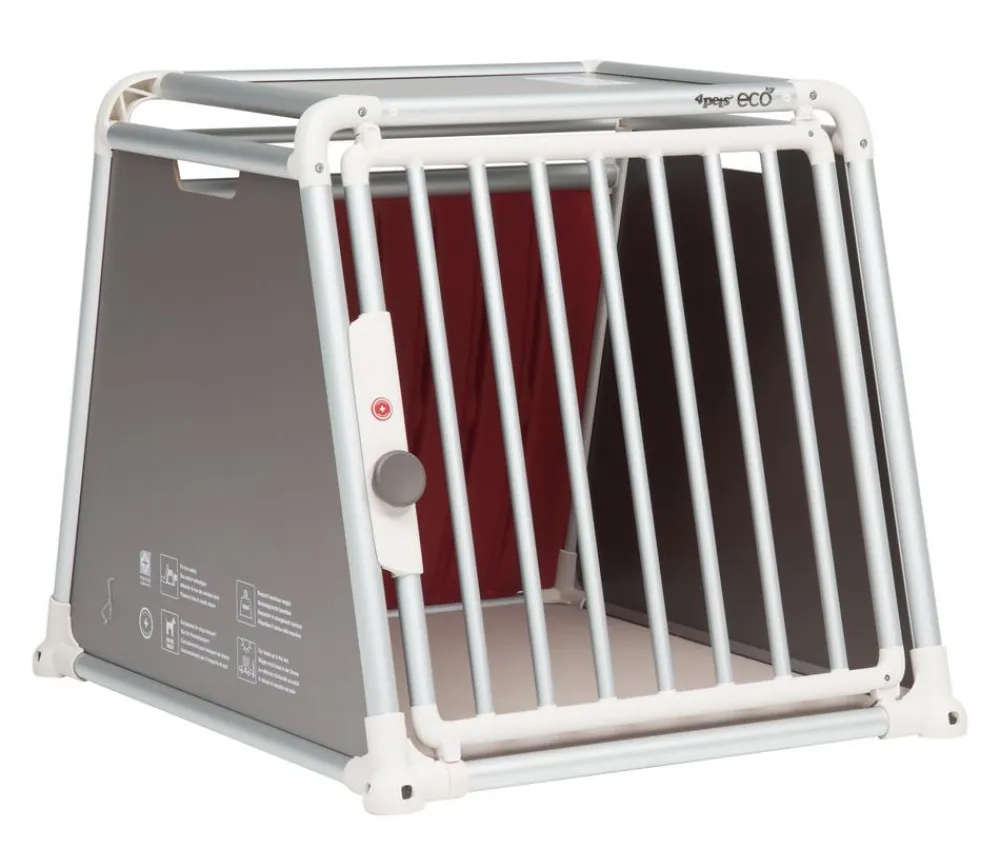 4pets® Hundetransportbox ECO Line 3 Grau Sale