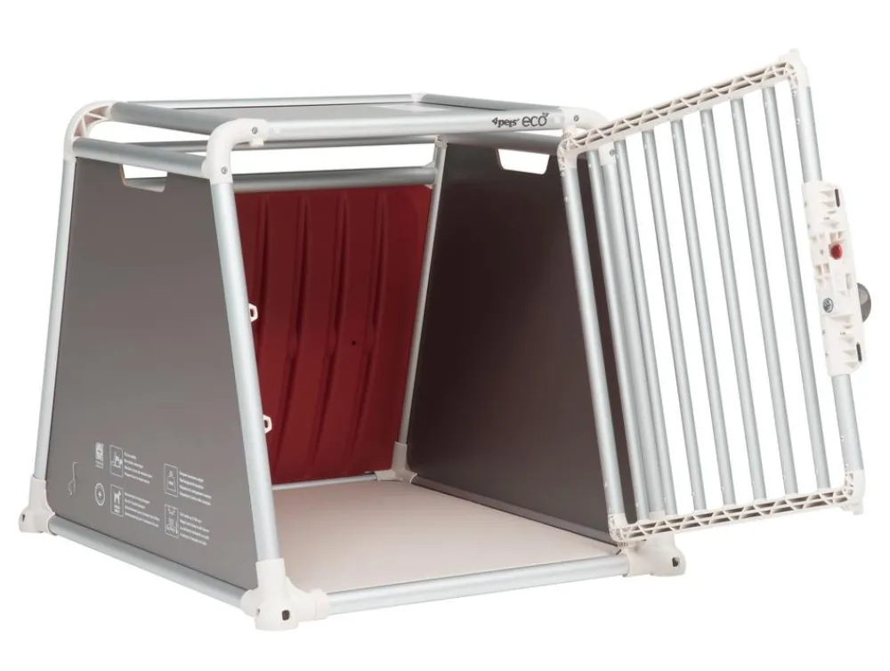 4pets® Hundetransportbox ECO Line 3 Grau Sale