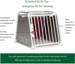 4pets® Hundetransportbox ECO Line 3 Grau Sale