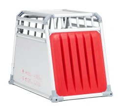 4pets® Hundetransportboxen - Hundetransportbox PRO Line 2 Silber