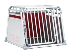4pets® Hundetransportbox PRO Line 4 Silber New