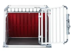 4pets® Hundetransportbox PRO Line 4 Silber New