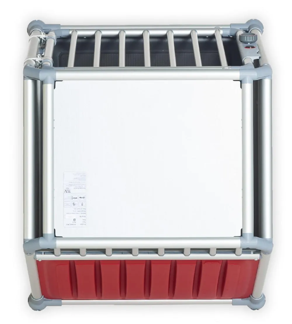 4pets® Hundetransportbox PRO Line 4 Silber New