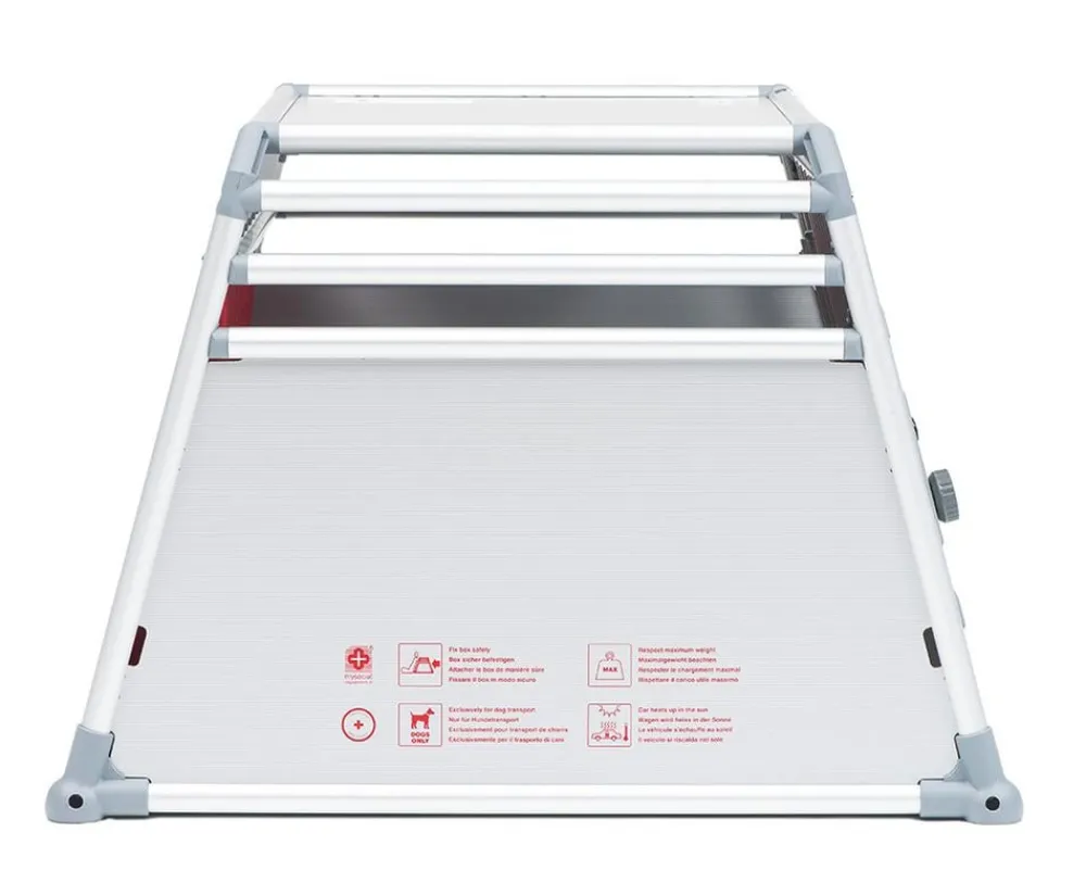 4pets® Hundetransportboxen - Hundetransportbox PRO Line 4 Silber